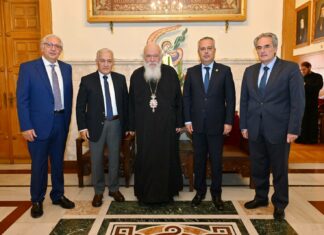 Συνάντηση αντιπροσωπείας της ΚΕΔΕ με τον Μακαριότατο Αρχιεπίσκοπο Αθηνών και πάσης Ελλάδος κ.κ. Ιερώνυμο