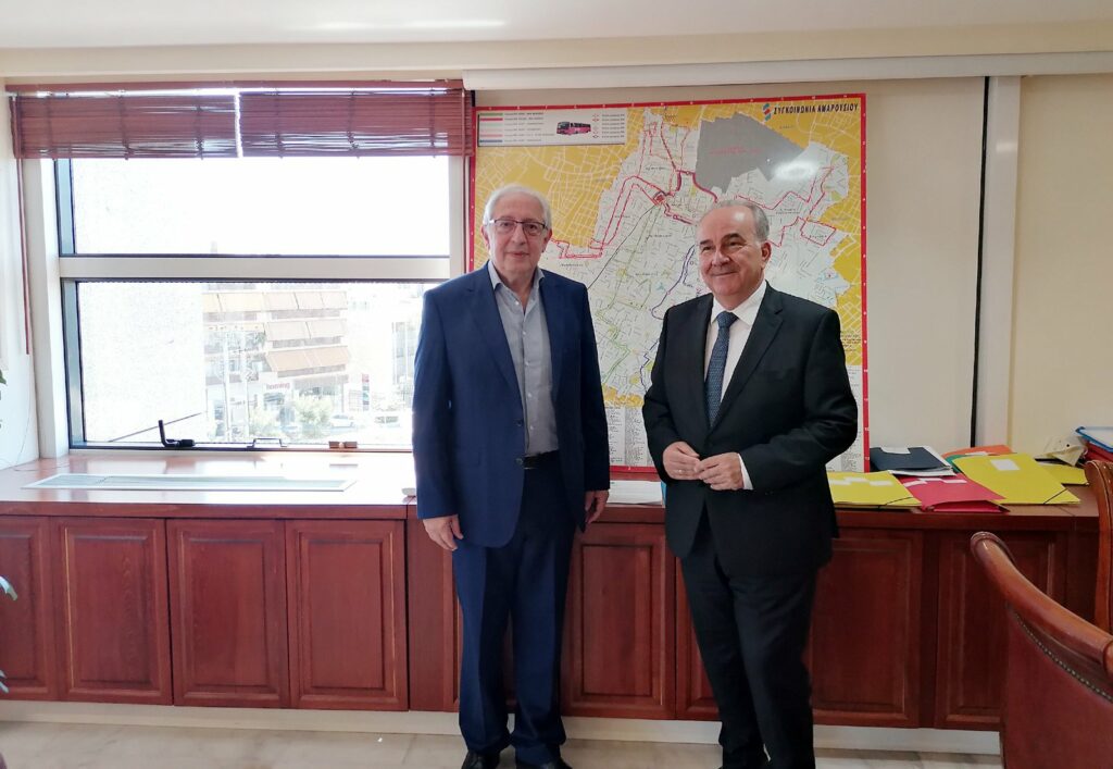 Τα έργα διευθέτησης του ρέματος Σαπφούς στο Μαρούσι εντάχθηκαν στο πρόγραμμα «Περιβάλλον και Κλιματική Αλλαγή» του ΕΣΠΑ 2021-2027 από τον αν. υπουργό Οικονομίας και Οικονομικών Ν. Παπαθανάση