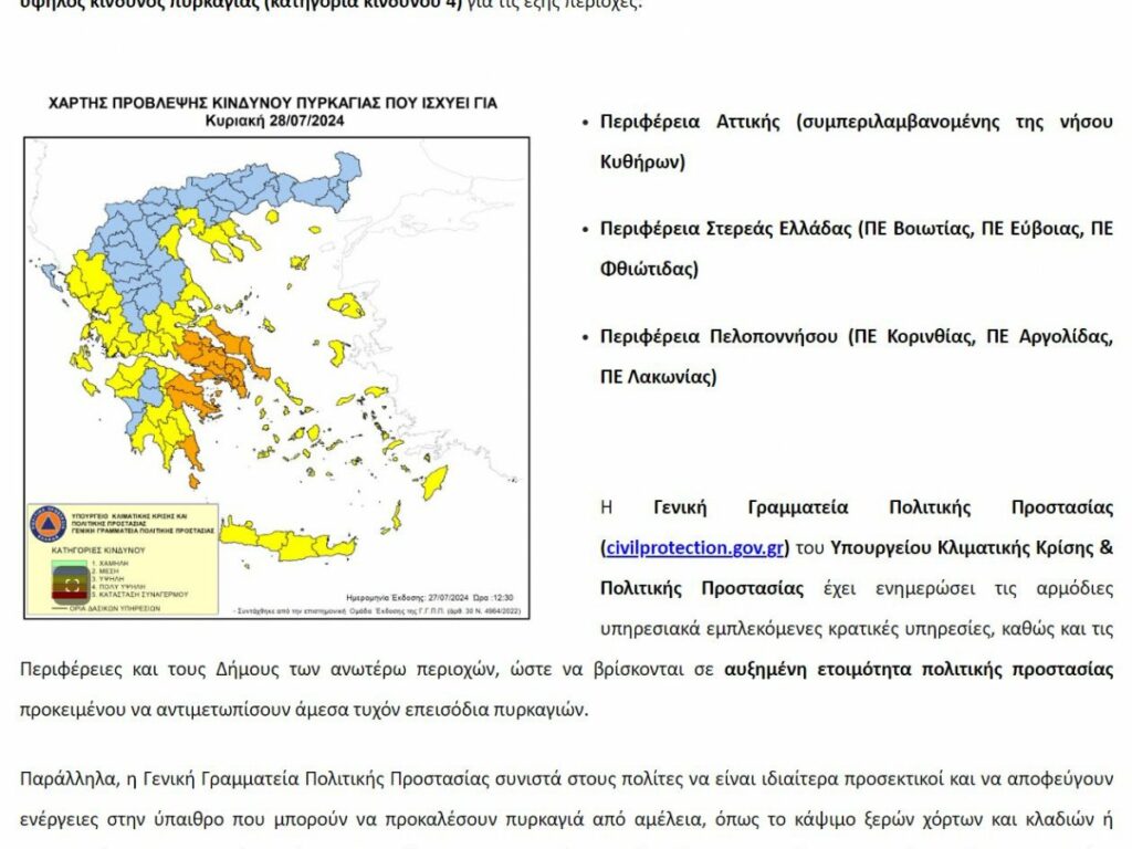 Λειτουργία Κτήματος - Σινε Φιξ την Κυριακή 28-7-24