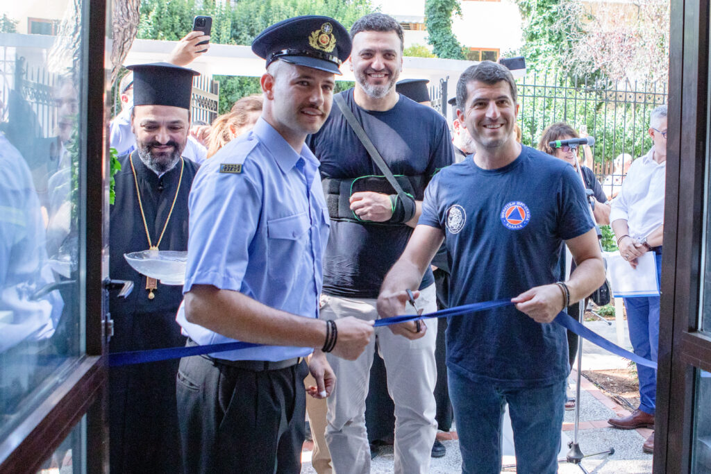 Πραγματοποιήθηκαν τα εγκαίνια του νέου Πυροσβεστικού Κλιμακίου του Δήμου
