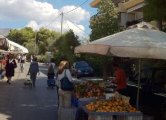 Δεν θα λειτουργήσει σήμερα Δευτέρα 12/8 η βιολογική λαϊκή αγορά Κηφισιάς
