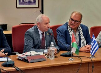 Συνάντηση του δημάρχου Χαλανδρίου με το δήμαρχο της αδελφοποιημένης παλαιστινιακής Ναμπλούς