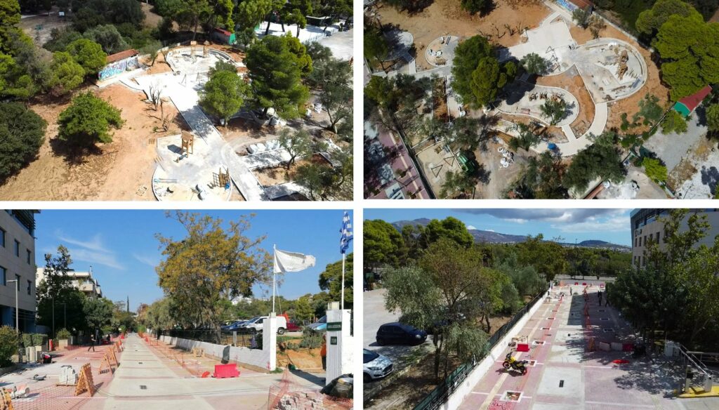 Ταχύτατη η πρόοδος στο έργο κατασκευής της πρότυπης Παιδικής Χαράς του Αμαλιείου και των πέριξ οδών στην περιοχή του Κέντρου Αμαρουσίου 4 Ταχύτατη η πρόοδος στο έργο κατασκευής της πρότυπης Παιδικής Χαράς του Αμαλιείου και των πέριξ οδών στην περιοχή του Κέντρου Αμαρουσίου