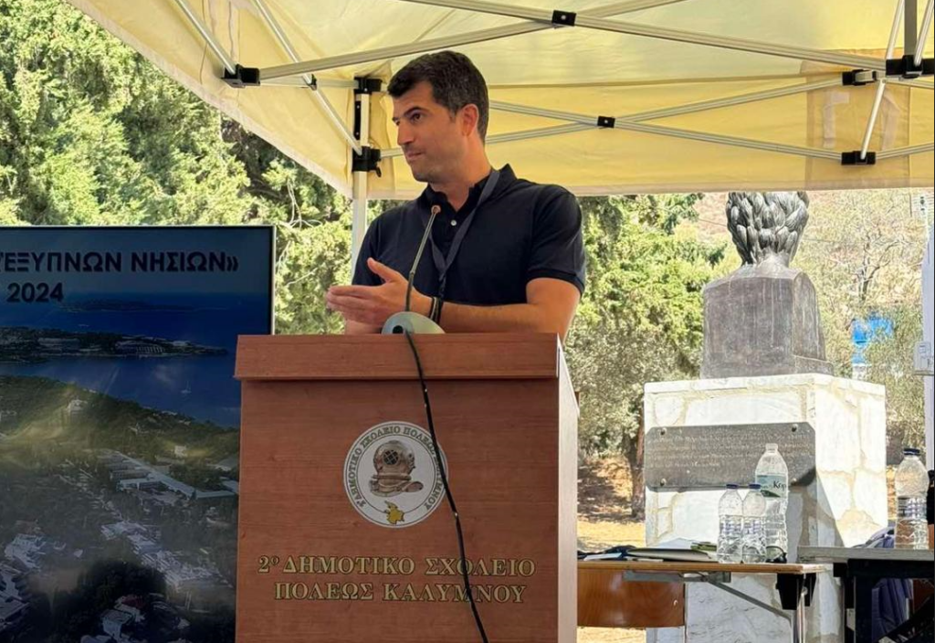Β. Ξυπολυτάς για Ψέριμο: «H χώρα μας ξεκινάει από εδώ»