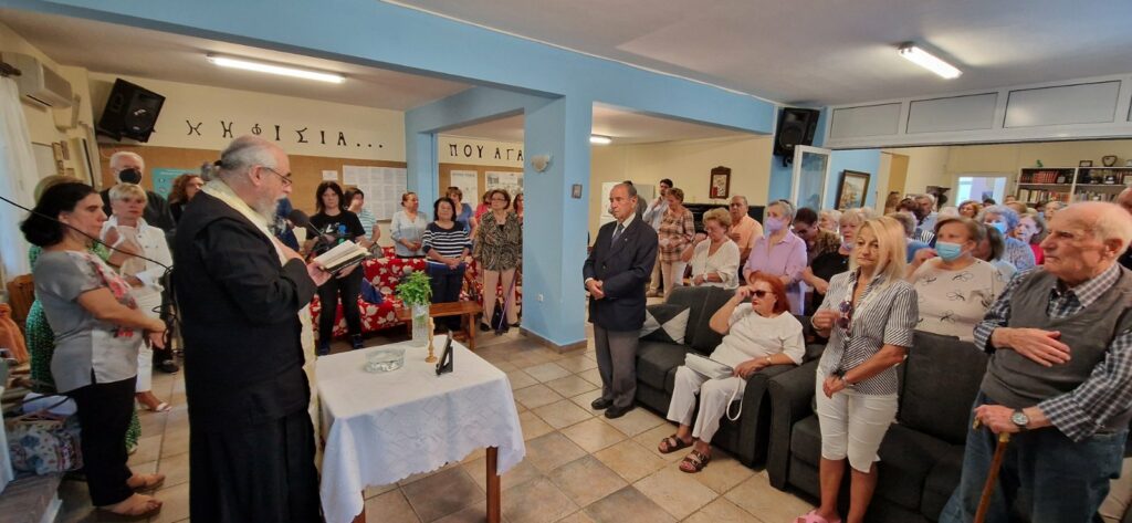 Πραγματοποιήθηκε ο αγιασμός στα τέσσερα ΚΑΠΗ του Δήμου