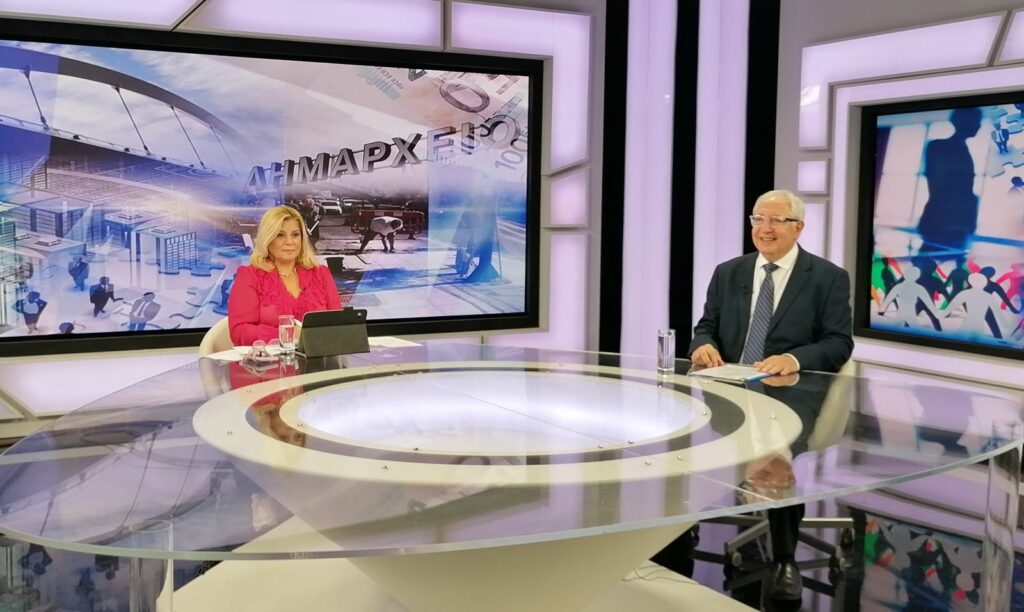 Συνέντευξη του Δημάρχου Αμαρουσίου Θεόδωρου Αμπατζόγλου στην εκπομπή «Διάλογο με την Αυτοδιοίκηση» του τηλεοπτικού σταθμού “BLUE SKY”