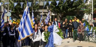 Τους Έλληνες του ηρωικού Έπους του 1940 τίμησαν η μαθητική κοινότητα και οι σύλλογοι και φορείς της πόλης του Αμαρουσίου