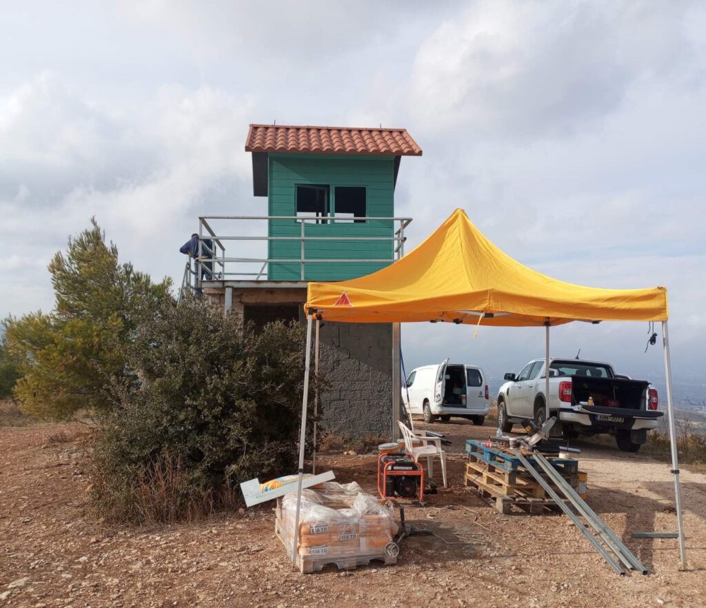 Η εταιρεία SIKA στηρίζει τους εθελοντές πυροπροστασίας στην Αχλαδούλα