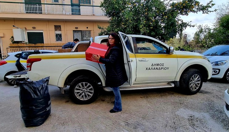Αποστολή αγάπης στη Δομή Φιλοξενίας Ασυνόδευτων Ανηλίκων στη Μαλακάσα