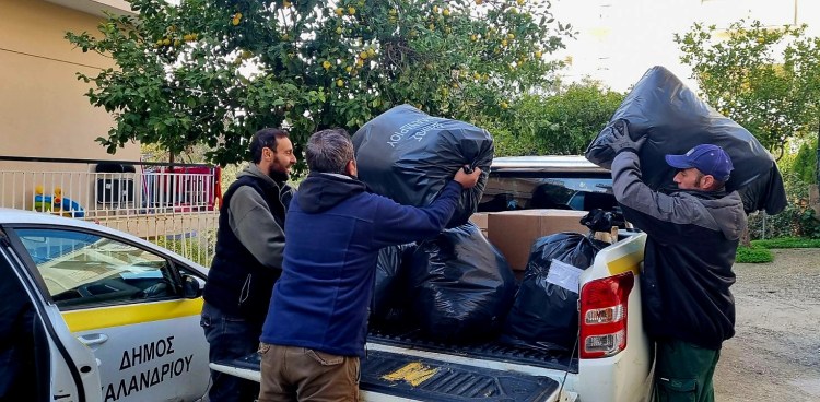 Αποστολή αγάπης στη Δομή Φιλοξενίας Ασυνόδευτων Ανηλίκων στη Μαλακάσα