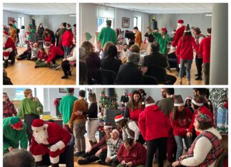 Χριστουγεννιάτικη γιορτή από το ΚΔΑΠμεΑ Αναγέννηση με τη συμμετοχή του Αγίου Βασίλη