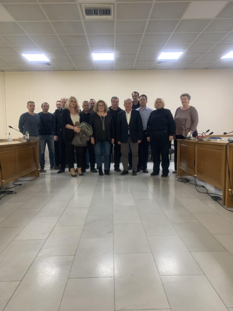 Ευρεία σύσκεψη με εκπροσώπους του Υπ. Προστασίας του Πολίτη και της ΕΛ.ΑΣ για την ενίσχυση της αστυνόμευσης του Δήμου