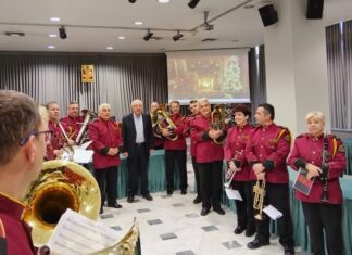 Η Φιλαρμονική Ορχήστρα του Δήμου Αμαρουσίου έψαλε τα Πρωτοχρονιάτικα Κάλαντα στο Δημαρχιακό Μέγαρο
