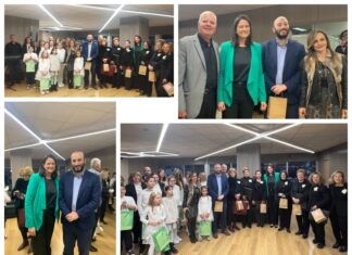 Η Παιδική Χορωδία του Δήμου Λυκόβρυσης-Πεύκης έψαλε τα Κάλαντα στην Υπουργό Εργασίας συνοδεία του Δημάρχου