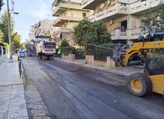 Με εντατικούς ρυθμούς συνεχίζεται το Έργο Ασφαλτοστρώσεων στο Δήμο Αμαρουσίου