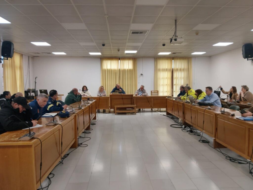 Πραγματοποιήθηκε η συνεδρίαση του Τοπικού Επιχειρησιακού Συντονιστικού Οργάνου (Τ.Ε.Σ.Ο.Π.Π.) Δήμου Πεντέλης για τα μέτρα απόκρισης της κακοκαιρίας