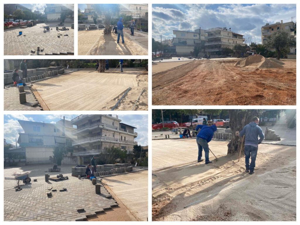 Σε εξέλιξη η διάστρωση κυβόλιθων στο Οικόπεδο Παχή – Ένα βήμα πιο κοντά στην ολοκλήρωση του σύγχρονου χώρου στάθμευσης