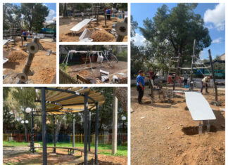 Σε Προχωρημένο Στάδιο η Ριζική Ανάπλαση της Παιδικής Χαράς στη Συμβολή των Οδών Πόντου & Ιωαννίνων –  Νέος Εξοπλισμός Υψηλών Προδιαγραφών & Επόμενο Βήμα η Τοποθέτηση Ειδικού Τάπητα