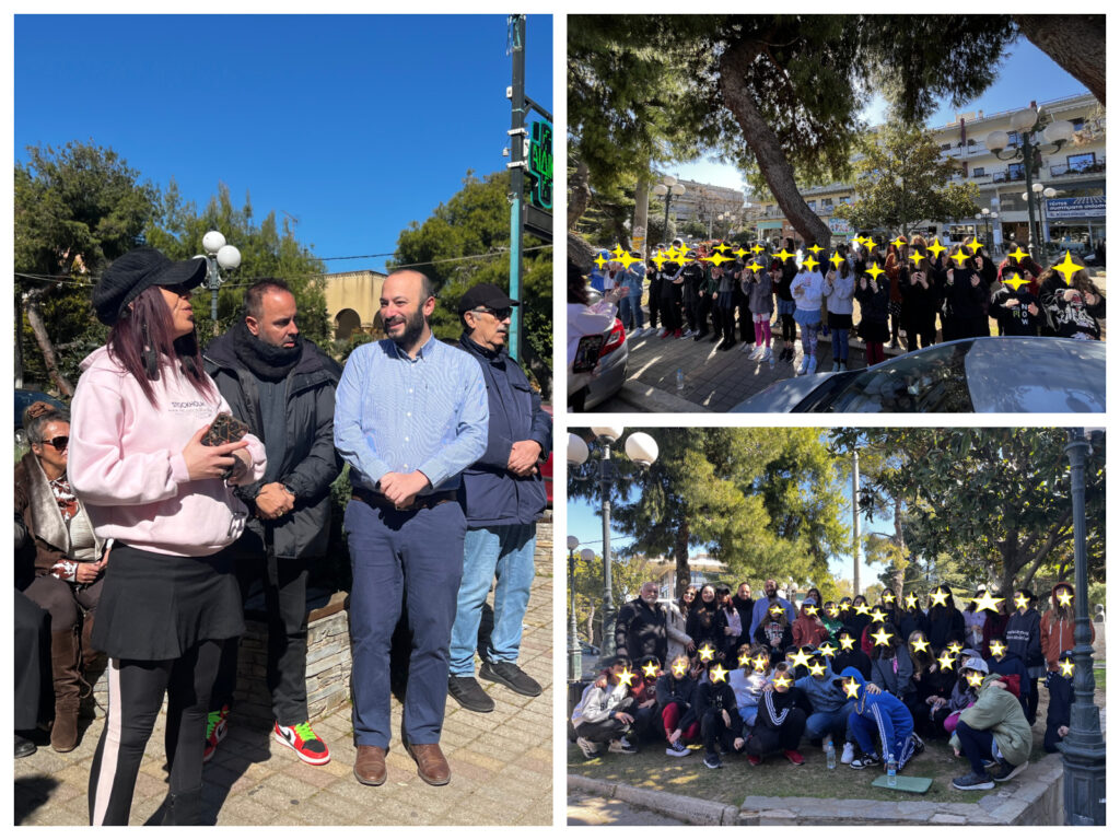 Παρών ο Δημαρχος Λυκόβρυσης – Πεύκης, Μάριος Ψυχάλης στην δράση κατά του σχολικού εκφοβισμού από τους μαθητές του 2ου Δημοτικού Σχολείου Πεύκης 4 Παρών ο Δημαρχος Λυκόβρυσης – Πεύκης, Μάριος Ψυχάλης στην δράση κατά του σχολικού εκφοβισμού από τους μαθητές του 2ου Δημοτικού Σχολείου Πεύκης
