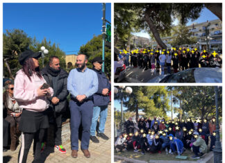 Παρών ο Δημαρχος Λυκόβρυσης – Πεύκης, Μάριος Ψυχάλης στην δράση κατά του σχολικού εκφοβισμού από τους μαθητές του 2ου Δημοτικού Σχολείου Πεύκης