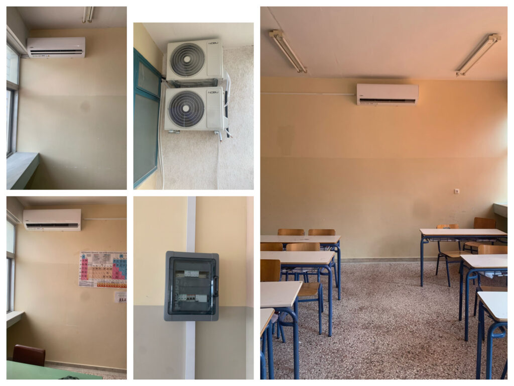 Ο Δήμος Λυκόβρυσης-Πεύκης επενδύει στις σχολικές υποδομές: 12 νέα κλιματιστικά στο 1ο ΓΕΛ Πεύκης για άριστες συνθήκες στις Πανελλαδικές Εξετάσεις