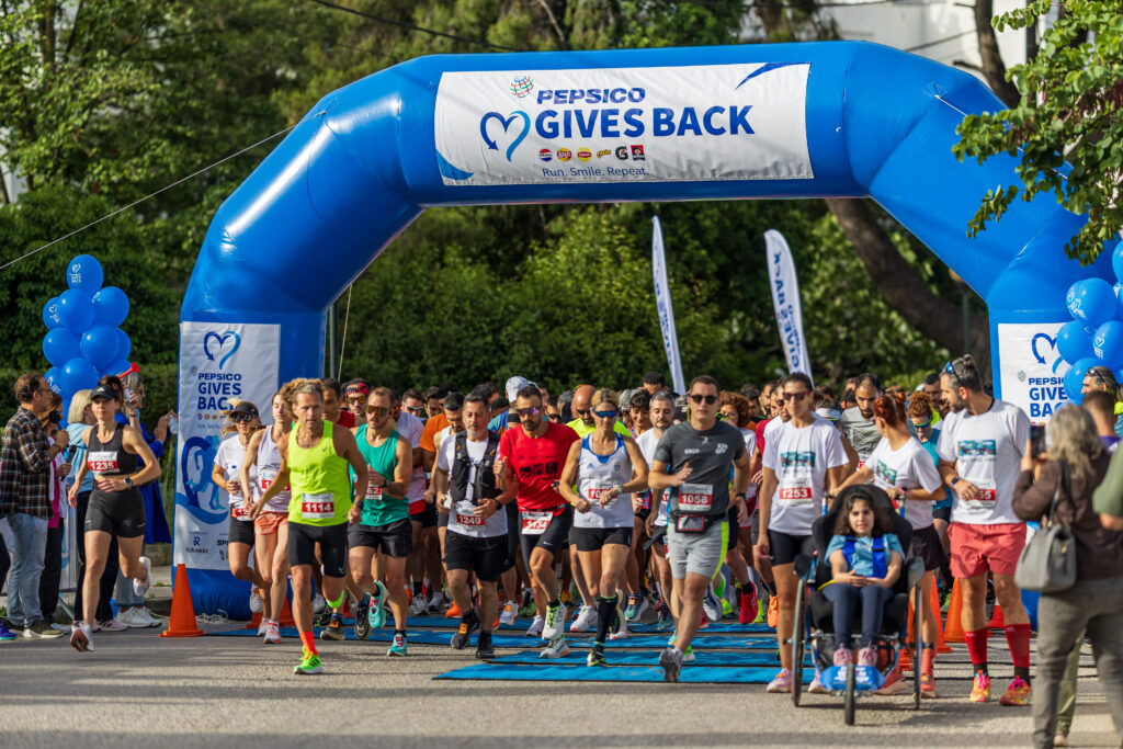 PepsiCo Gives Back - Run. Smile. Repeat. 2025: Την Κυριακή 30/3 τρέχουμε στην Κηφισιά και χαρίζουμε χαμόγελα! 3 PepsiCo Gives Back - Run. Smile. Repeat. 2025: Την Κυριακή 30/3 τρέχουμε στην Κηφισιά και χαρίζουμε χαμόγελα!
