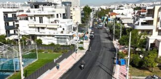 Μεγάλα έργα σε εξέλιξη στο Μαρούσι: Ολοκληρώθηκε η ασφαλτόστρωση της Σωρού και της Κέκροπος