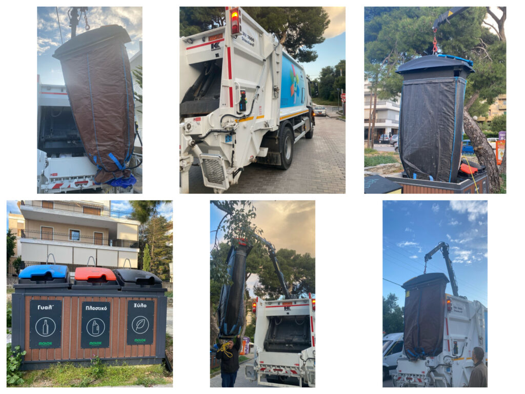 Υπόγειοι Κάδοι: Πραγματοποιήθηκε Αποκομιδή με τη Συνδρομή ΕΔΣΝΑ και Περιφέρειας Αττικής