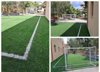 Ένα ακόμη γήπεδο 5×5 παραδόθηκε για τους μαθητές του 2ου Δημοτικού Πεύκης!