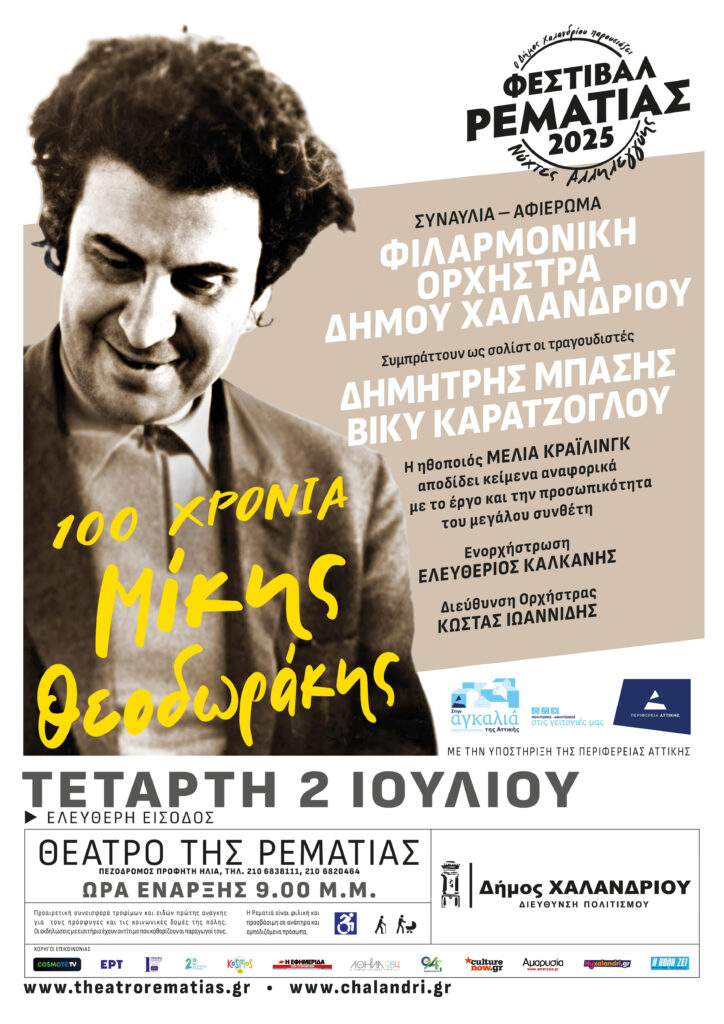 Με Μίκη Θεοδωράκη ξεκινά στις 2/7 το Φεστιβάλ Ρεματιάς – Νύχτες Αλληλεγγύης 2025
