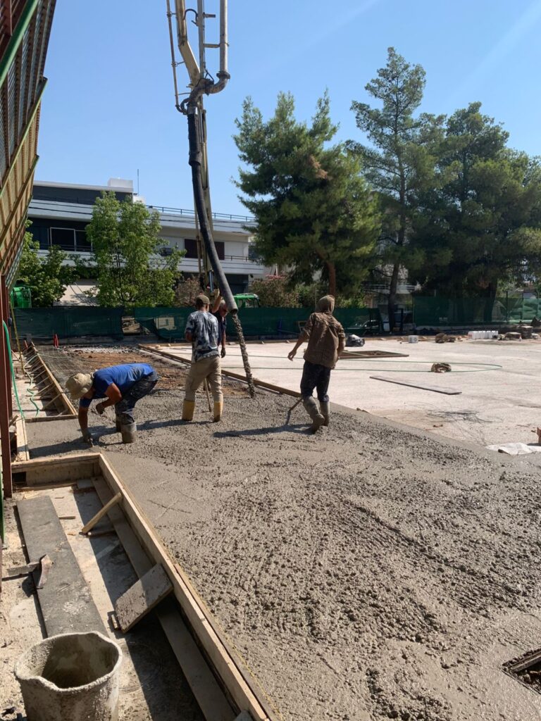 Σε πλήρη εξέλιξη η κατασκευή του νέου κλειστού Γυμναστηρίου στη Λυκόβρυση 7 Σε πλήρη εξέλιξη η κατασκευή του νέου κλειστού Γυμναστηρίου στη Λυκόβρυση