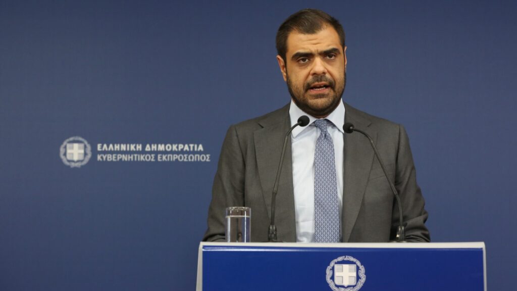 Ανακοίνωση του Υφυπουργού παρά τω Πρωθυπουργώ και Κυβερνητικού Εκπροσώπου Παύλου Μαρινάκη 