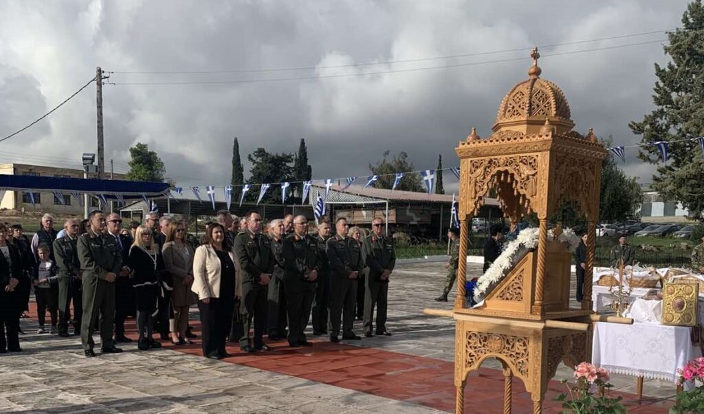 Με λαμπρότητα και πίστη ο εορτασμός του Αγίου Νεκταρίου στο Στρατόπεδο 651 ΑΒΥΠ