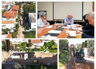 Ολική ανακατασκευή πεζοδρόμου Καΐρη στο Νέο Μαρούσι