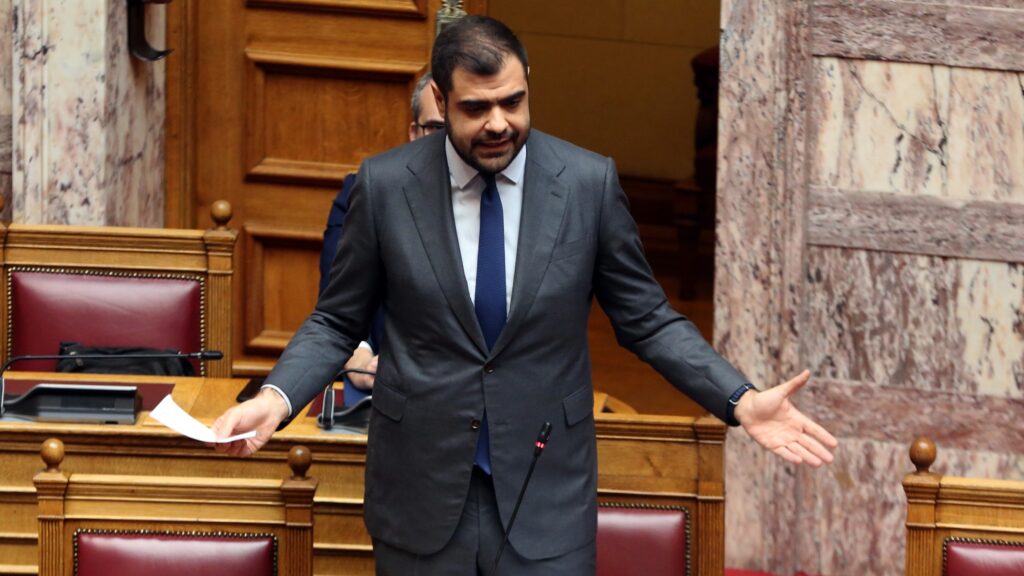 Παρέμβαση του Υφυπουργού παρά τω Πρωθυπουργώ και Κυβερνητικού Εκπροσώπου Παύλου Μαρινάκη στην Ολομέλεια της Βουλής 3 Παρέμβαση του Υφυπουργού παρά τω Πρωθυπουργώ και Κυβερνητικού Εκπροσώπου Παύλου Μαρινάκη στην Ολομέλεια της Βουλής