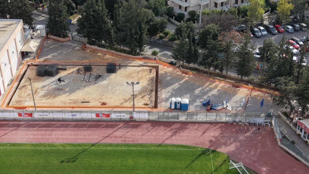 Συνεχίζεται η αναβάθμιση των αθλητικών χώρων του Δήμου με τα έργα στο «Μπαλόνι» του Ζηρίνειου 3 Συνεχίζεται η αναβάθμιση των αθλητικών χώρων του Δήμου με τα έργα στο «Μπαλόνι» του Ζηρίνειου