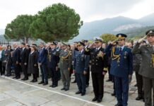 Τελετή μνήμης στο Γερμανικό Κοιμητήριο Διονύσου