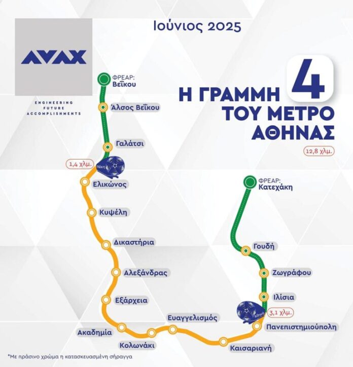 γραμμή 4 μετρό