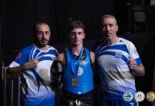 Ο Κωνσταντίνος Καραλής τριπλός πρωταθλητής Ευρώπης στο Muaythai