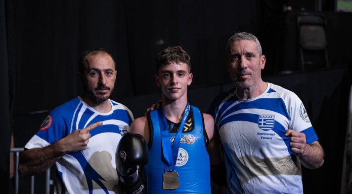 Ο Κωνσταντίνος Καραλής τριπλός πρωταθλητής Ευρώπης στο Muaythai Home