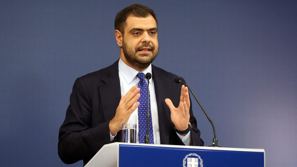Συνέντευξη του Υφυπουργού παρά τω Πρωθυπουργώ και Κυβερνητικού Εκπροσώπου Παύλου Μαρινάκη στην εκπομπή του ΣΚΑΪ «ΚΑΛΗΜΕΡΑ» και την δημοσιογράφο Φαίη Μαυραγάνη
