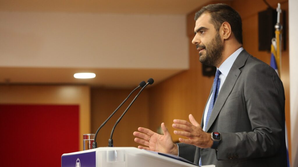 Ανάρτηση του Υφυπουργού παρά τω Πρωθυπουργώ και Κυβερνητικού Εκπροσώπου Παύλου Μαρινάκη