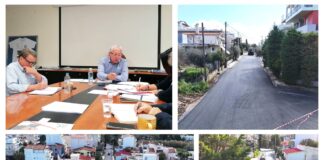 Ασφαλτόστρωση τμήματος της οδού Μαραθωνοδρόμου στο Σωρό Home