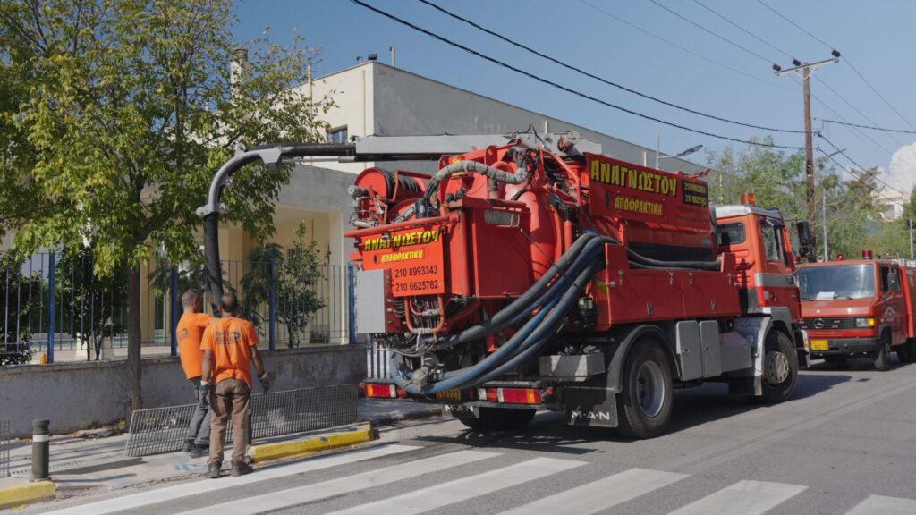 Επαναλαμβανόμενες δράσεις καθαρισμού φρεατίων στο Δήμο Βριλησσίων