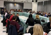 Επιτυχημένη συνάντηση εργασίας με μεγάλη συμμετοχή μαθητών για τη σχολική βία, τη νεανική παραβατικότητα και την προστασία των δημοτικών κτιρίων