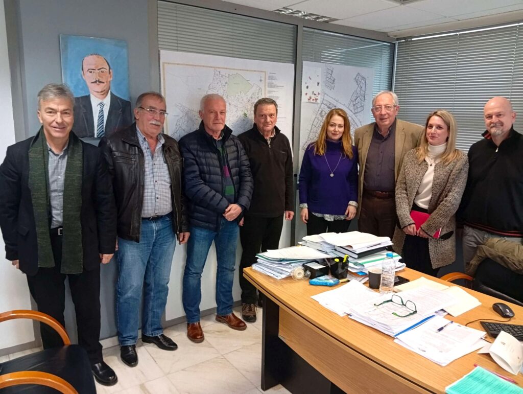 Συνάντηση του Δημάρχου Αμαρουσίου Θεόδωρου Αμπατζόγλου με τον Πολιτιστικό Περιβαλλοντικό Σύλλογο Νέου Αμαρουσίου