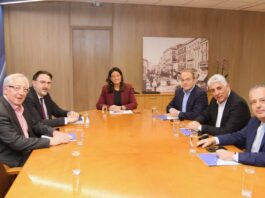 Με τη συμμετοχή του Δημάρχου Αμαρουσίου Θ. Αμπατζόγλου η συνάντηση αντιπροσωπείας της ΚΕΔΕ με την πολιτική ηγεσία του Υπουργείο Εργασίας & Κοινωνικής Ασφάλισης Home