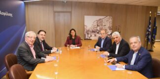 Με τη συμμετοχή του Δημάρχου Αμαρουσίου Θ. Αμπατζόγλου η συνάντηση αντιπροσωπείας της ΚΕΔΕ με την πολιτική ηγεσία του Υπουργείο Εργασίας & Κοινωνικής Ασφάλισης Home