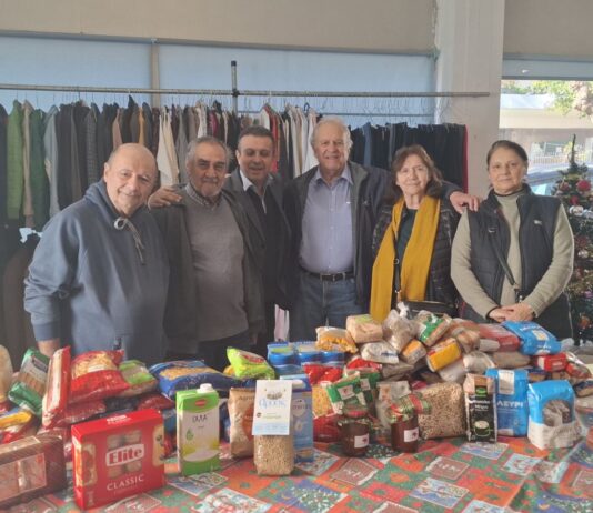 Ο Εικαστικός Σύλλογος Πινακοθήκης προσέφερε τρόφιμα μακράς διάρκειας στο Κοινωνικό Παντοπωλείο Δήμου Αμαρουσίου Home