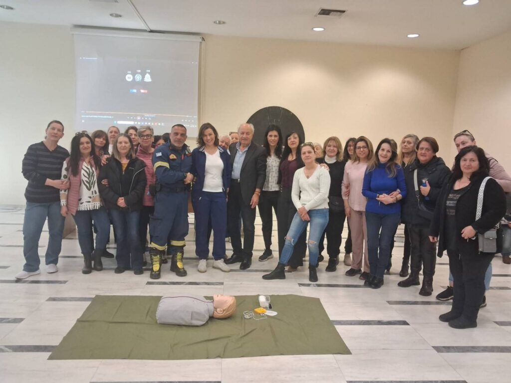 Με μεγάλη επιτυχία ολοκληρώθηκε ο εκτεταμένος κύκλος Σεμιναρίων Πρώτων Βοηθειών στα σχολεία του Δήμου Αμαρουσίου